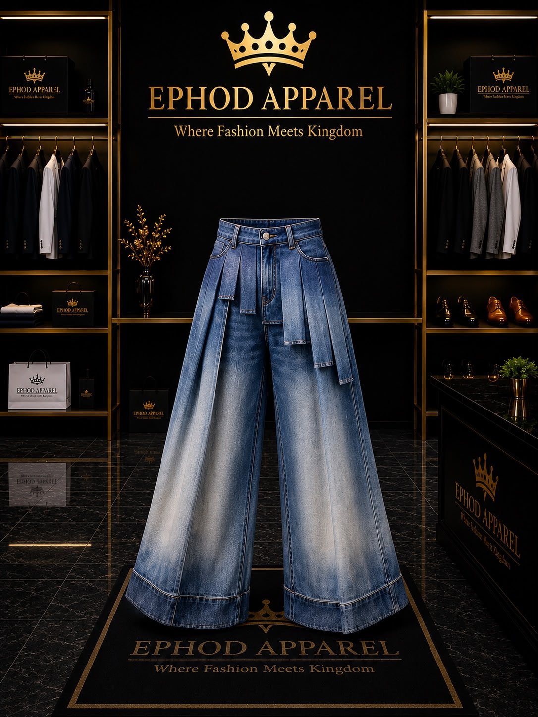 Denim Pants