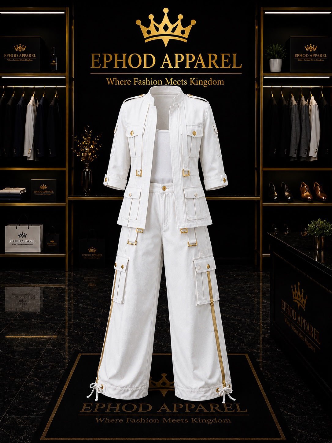 White Suit Women